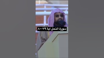 تلاوة من سورة النحل للشيخ ناصر القطامي