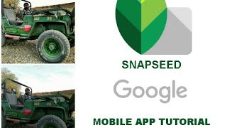 Snapseed - How to Add a Dramatic Effect on your Photo Very Easily screenshot 3