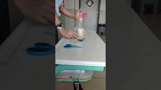 Etil Alkol Fermantasyonunda CO2 çıkışı #science #evdebilim #viral #viralshort