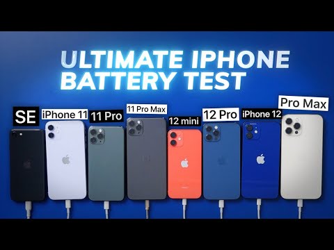 Video: Which IPhone Holds The Battery Better? Comparison Of Battery Life Of All Current IPhones In 2020