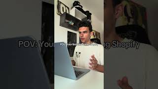 Shopify is not that hard 😂 #dropshipping #shopfiy #shopifytheme #ecom
