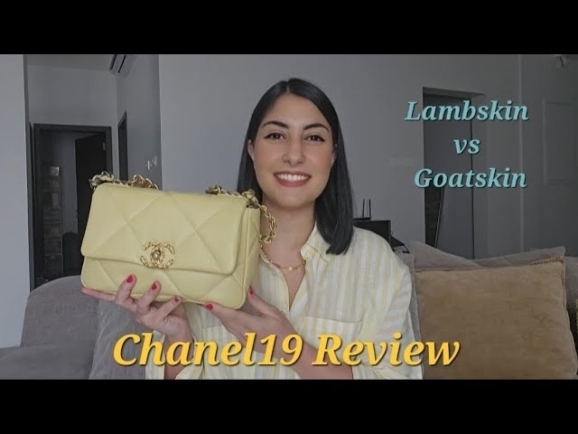 Chanel 19 Review and Mod Shots (tweed, lambskin, and goatskin