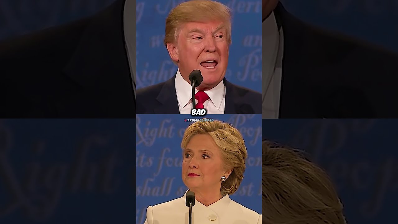 Donald Trump WINS Hillary Clinton Debate