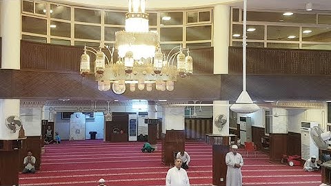 صلاه العشاء والتراويح من مسجد معاذ بن جبل بجده ليله ٢٥/٩/١٤٣٩ للقارئ إلياس بخش
