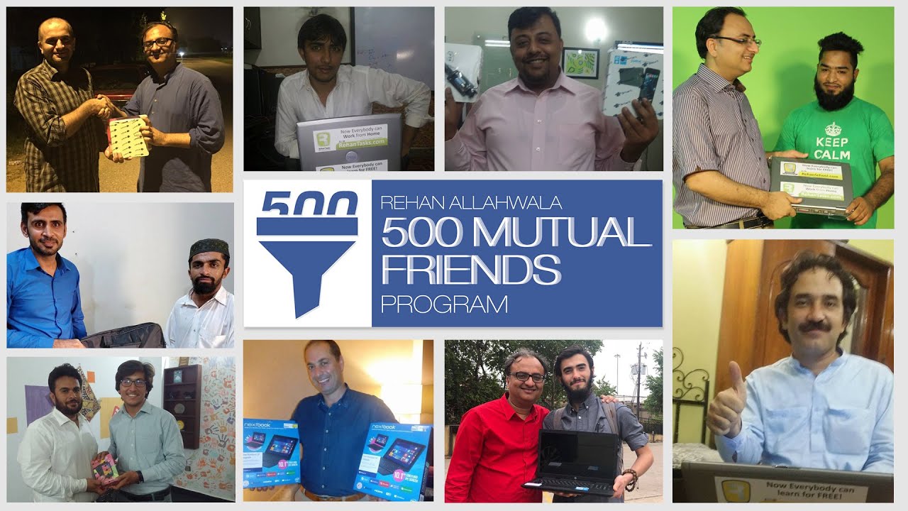Thumbnail for Success Stories and Testimonial | 500 Mutual Friends With Rehan Allahwala | Facebook