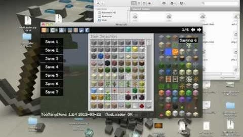 Minecraft: Moding Basics - Modloader & TooManyItems