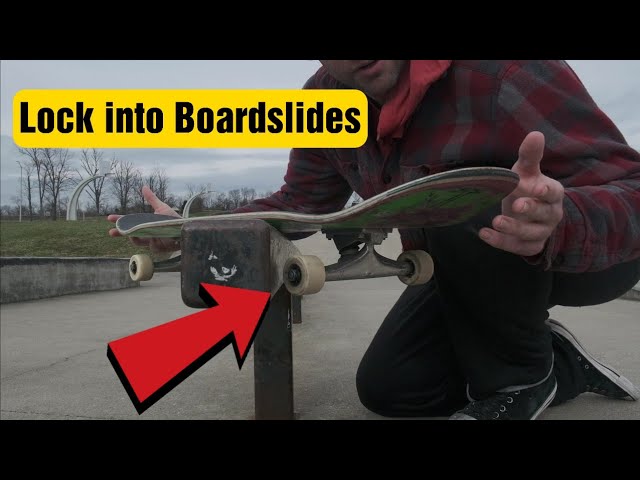 How to lock in perfect frontside boardslides [video tutorial