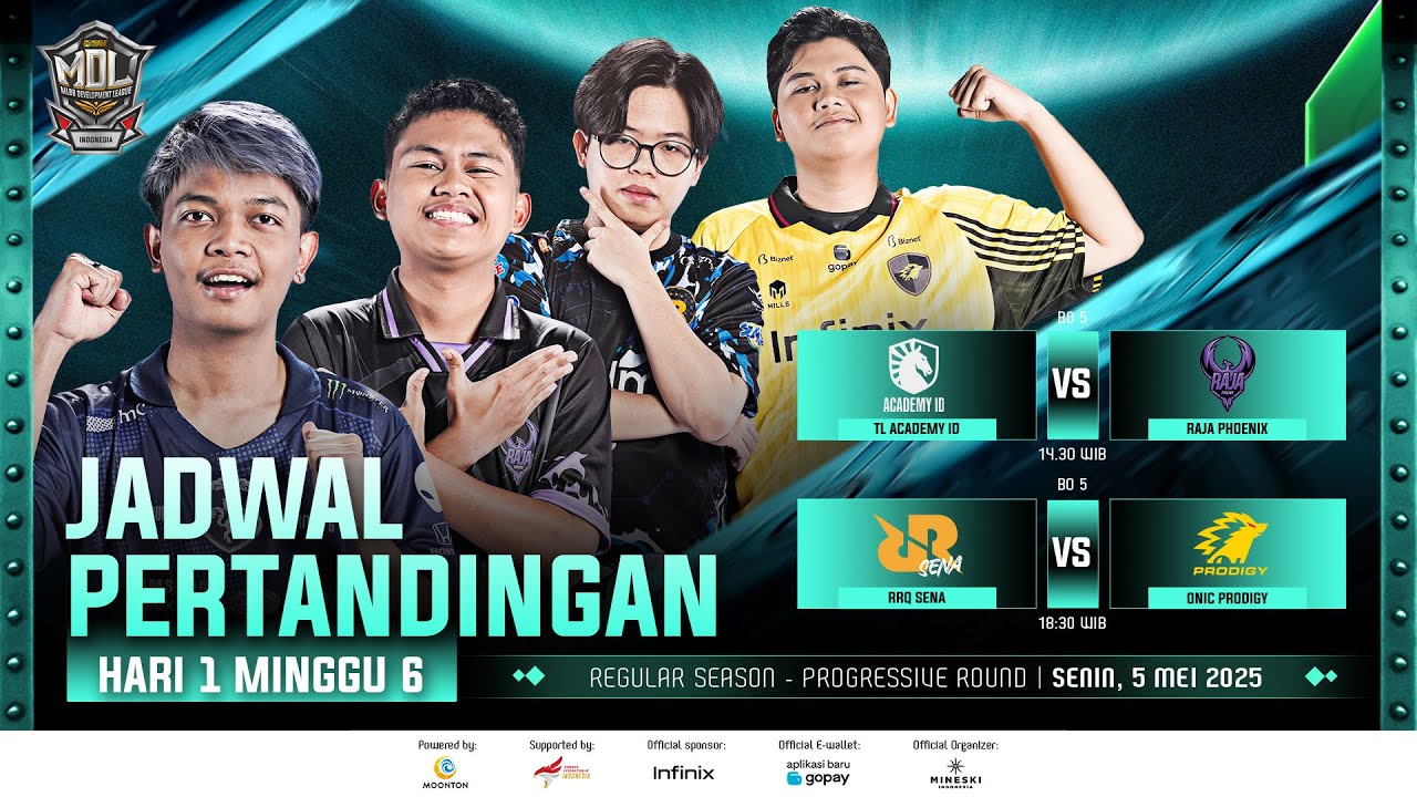 🔴LIVE | MDL ID S11 | Progressive Round | Hari 1 Putaran 4