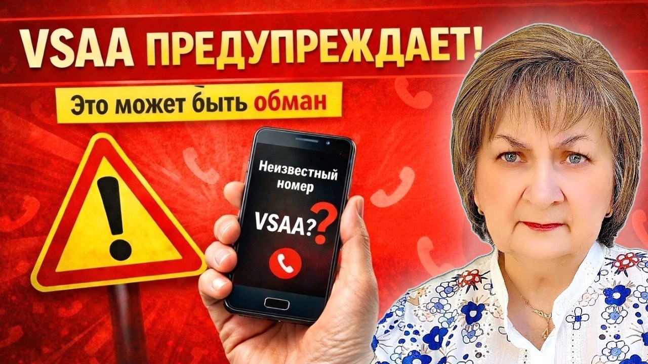 VSAA предупреждает. Важно для пенсионеров Латвии. Это может быть обман