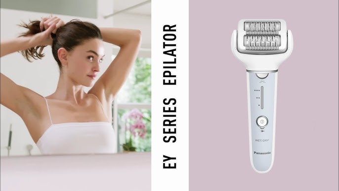 Panasonic EY Series Epilator ES-EY80 ES-EY31 | DOUBLE DISC. SINGLE STROKE.  ZERO FUSS. | - YouTube