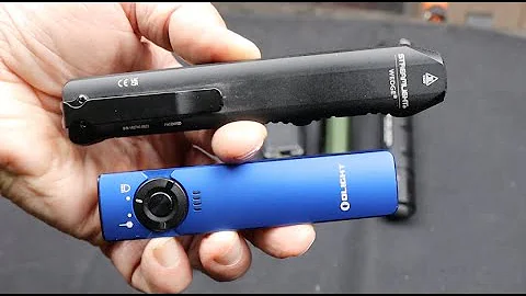 Streamlight Wedge or Olight Arkfeld? The same but different. Similar price, weight, size, output...