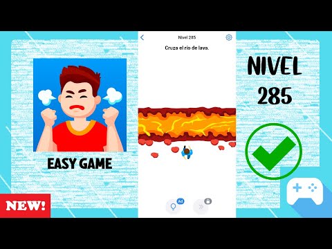 Easy Game | Nivel 285 - Cruza el río de lava