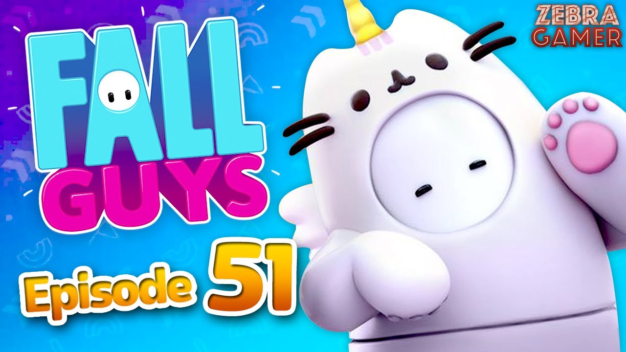 super-pusheenicorn-costume-pusheen-bundle-fall-guys-gameplay-part