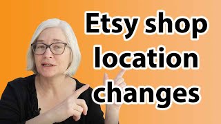How to change your shop location on your Etsy homepage. Selling on Etsy for beginners