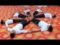 Rhymic yoga dance performance  yoga dance on vandematram  yoga dance for children 