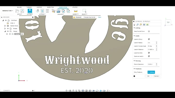 How to insert and scale SVG in fusion360 with CNC plasma cutting.