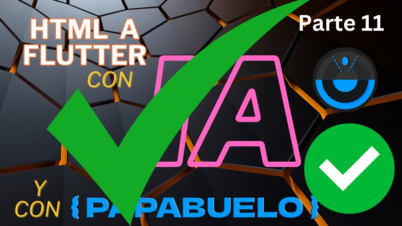 HTML a Flutter.. con la iA.. Video 12