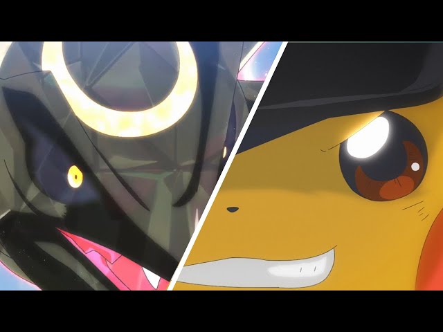 Shiny Rayquaza VS Pikachu - Pokémon Horizons Episode 6【AMV】- Pokémon Horizons: The Series class=