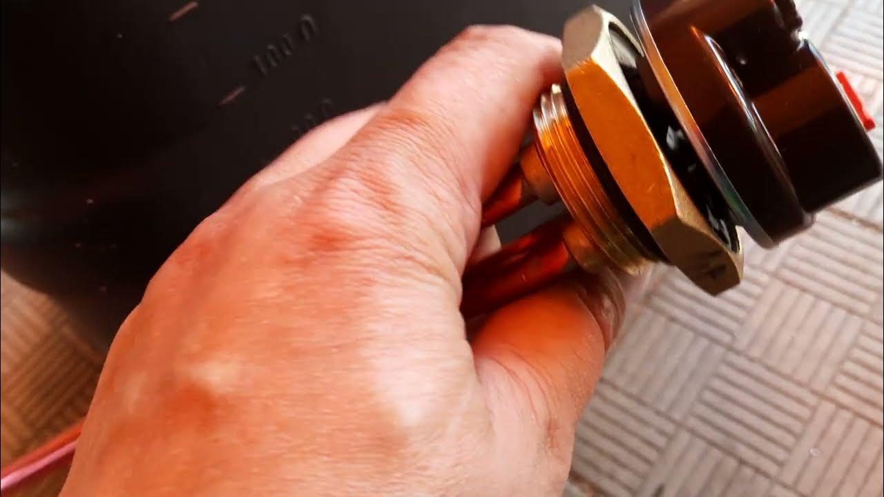 Бак для душа с подогревом. - YouTube