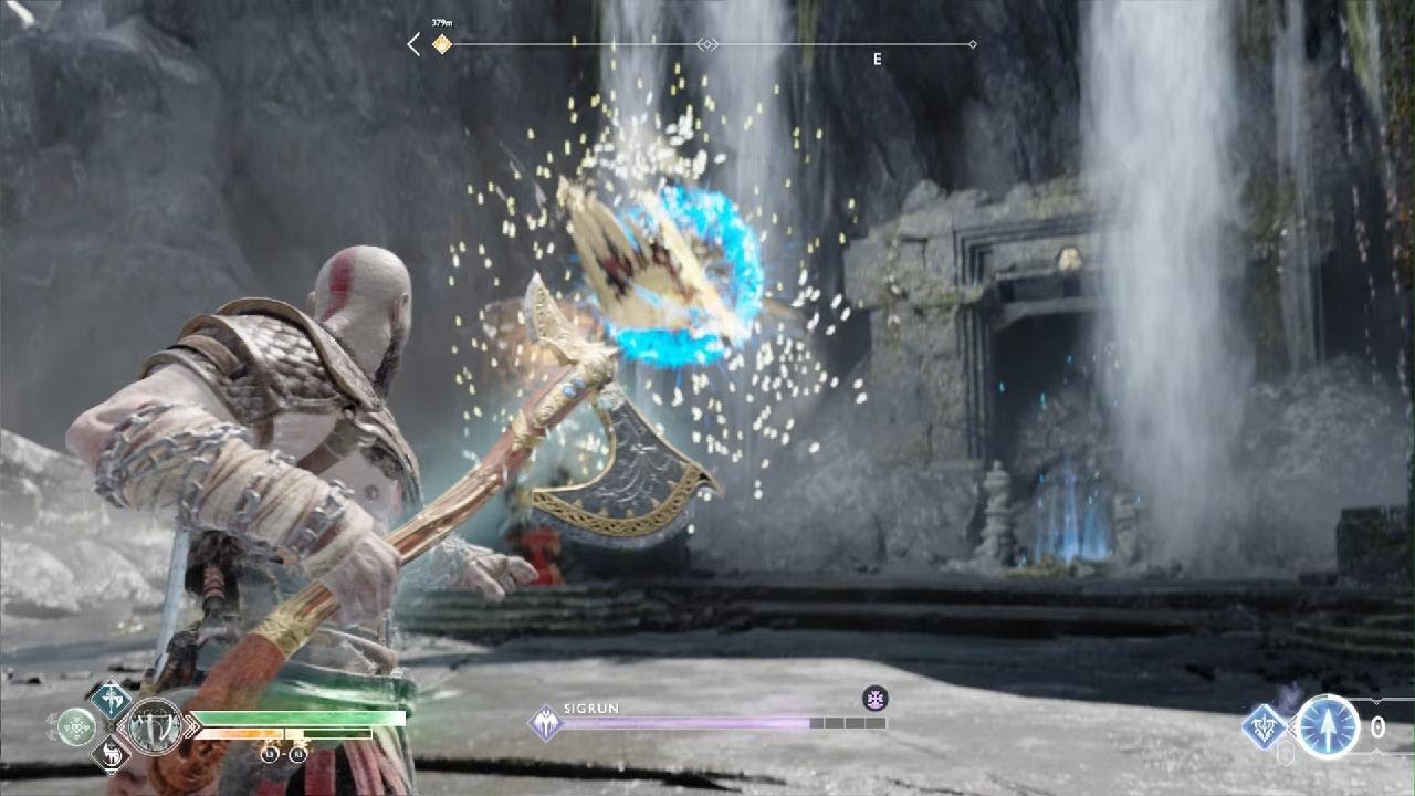 God of War 2018 Sigrun no equipment no hit