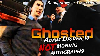 Adam Driver is (NOT) signing autographs [Ferrari Tour Q&A Interview 2023 Camerimage Enzo Gucci Mann]
