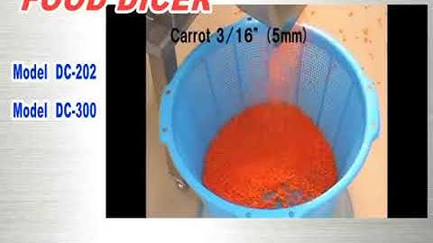 Máy cắt rau củ quả hạt lựu model DC 202 Nhật