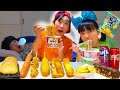 真夜中のコンビニフードチャレンジ!Japanese Convenience Store Food Challenge! Fried Chicken and Ramen | Quuu くぅぅ