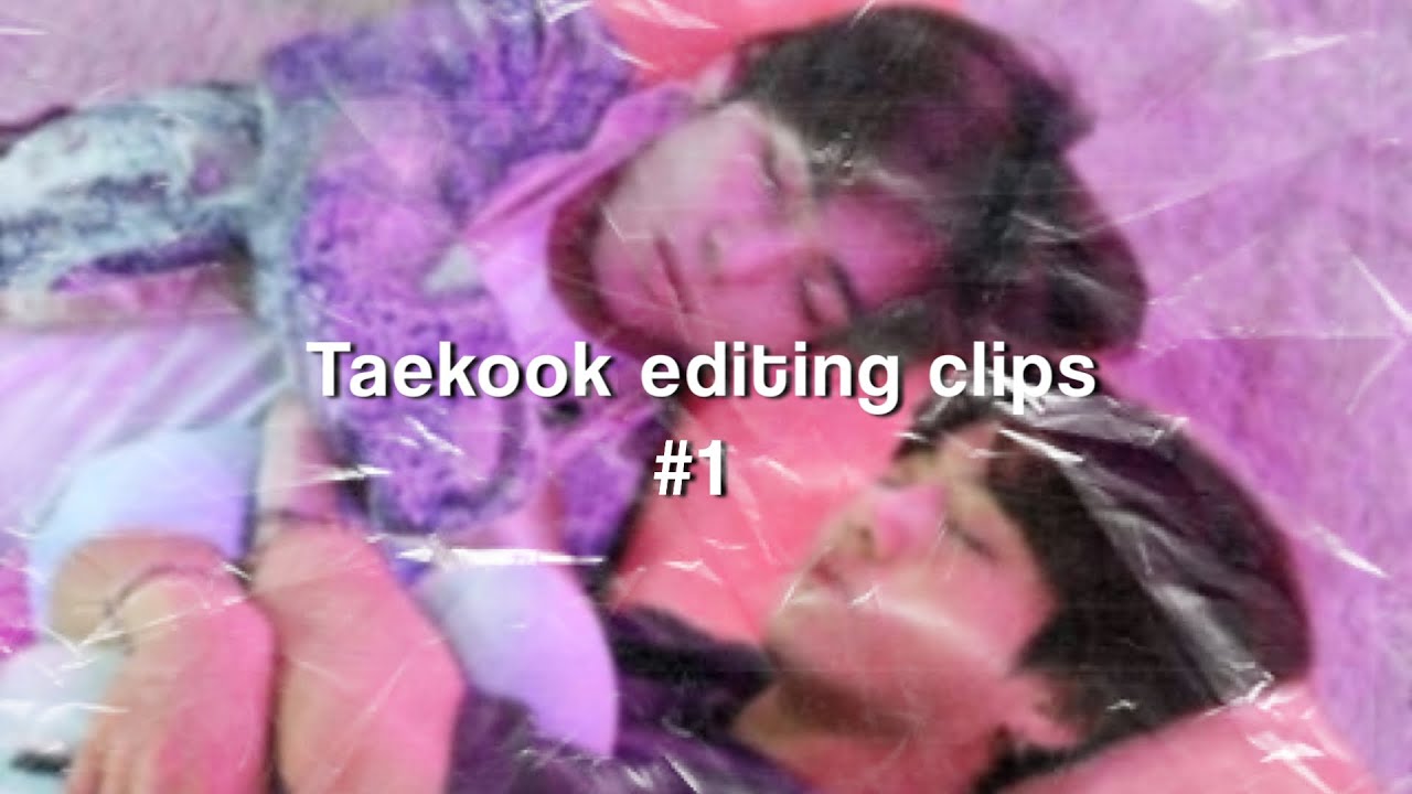 ☆Taekook clips for editing #1