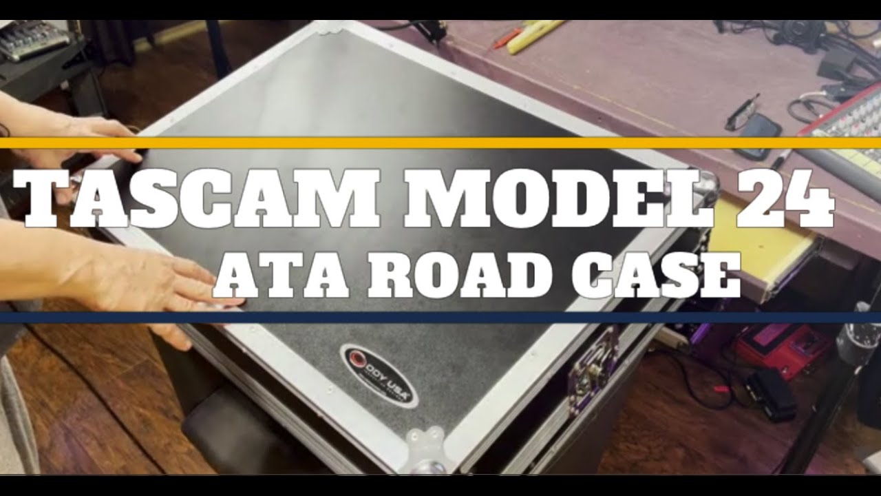 Tascam Model 24 Flight Case Odyssey FZGSPRIME2 - YouTube