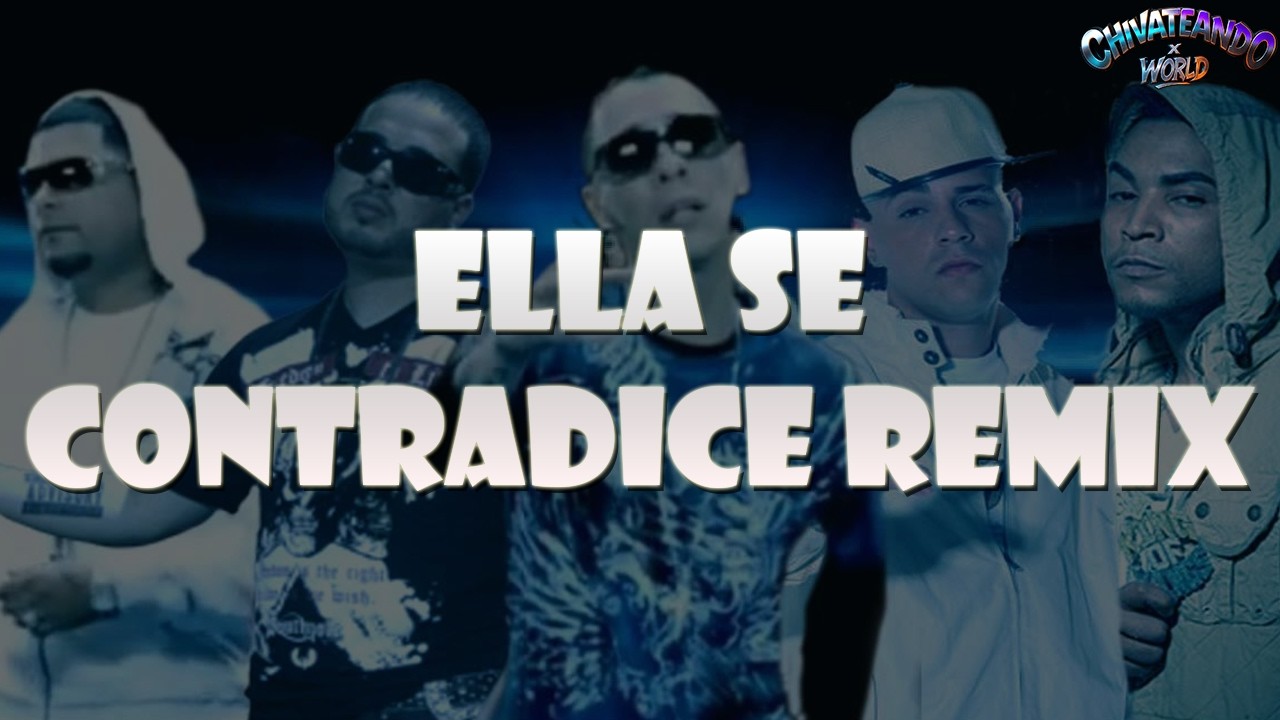 Don Omar ✖️ Baby Rasta y Gringo | Ella Se Contradice - Remix (Lyrics)
