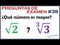 El 90% no resuelve este ejercicio de examen de admisión sin calculadora | PE #39