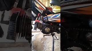 Modifikasi Bebek Standar Yamaha F1Zr Semi Trail Adventure