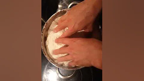 Bread dough hand mixing | lots of sex | ASMR