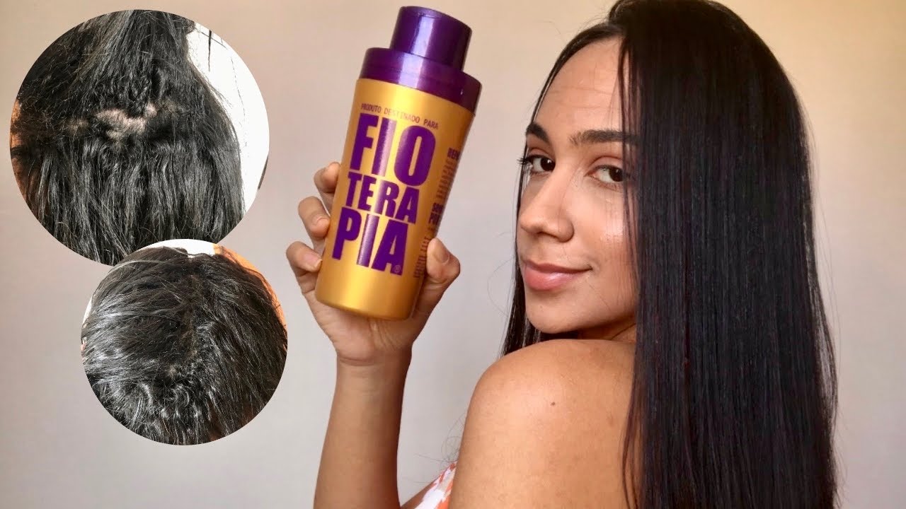 TESTEI A FIOTERAPIA DA EVERK EM UM CABELO DIFÍCIL DE ALISAR!