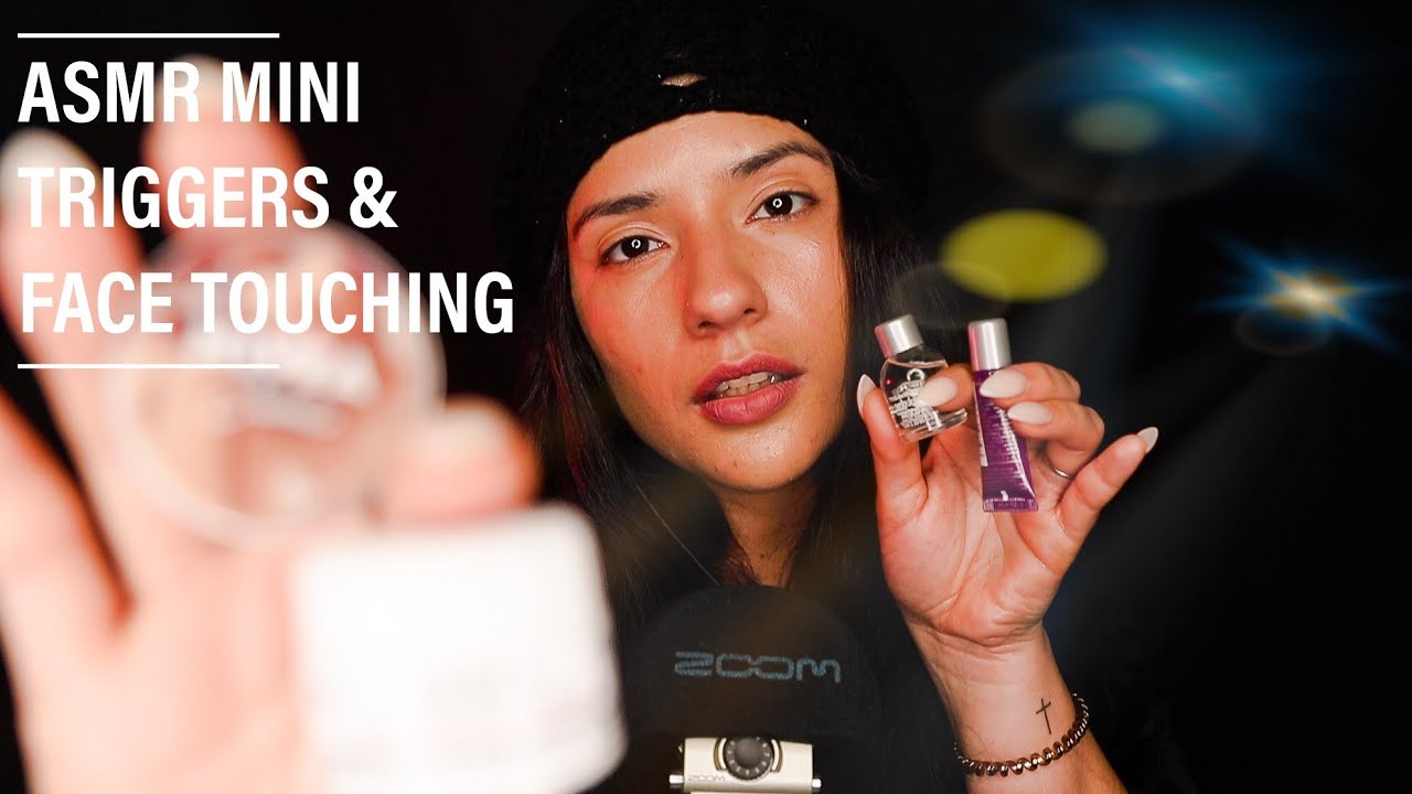 ASMR RELAXING FACIAL BEFORE BED | TOUCHING YOUR FACE