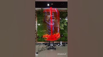 Holographic Fan #shorts #3d #holographic #display #ledfan #fyp