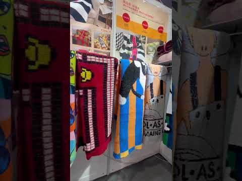 Galink custom blanket factory video 4