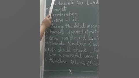 ECPS CLASS-1 MORAL SCIENCE CHAPTER 1 REVISION.