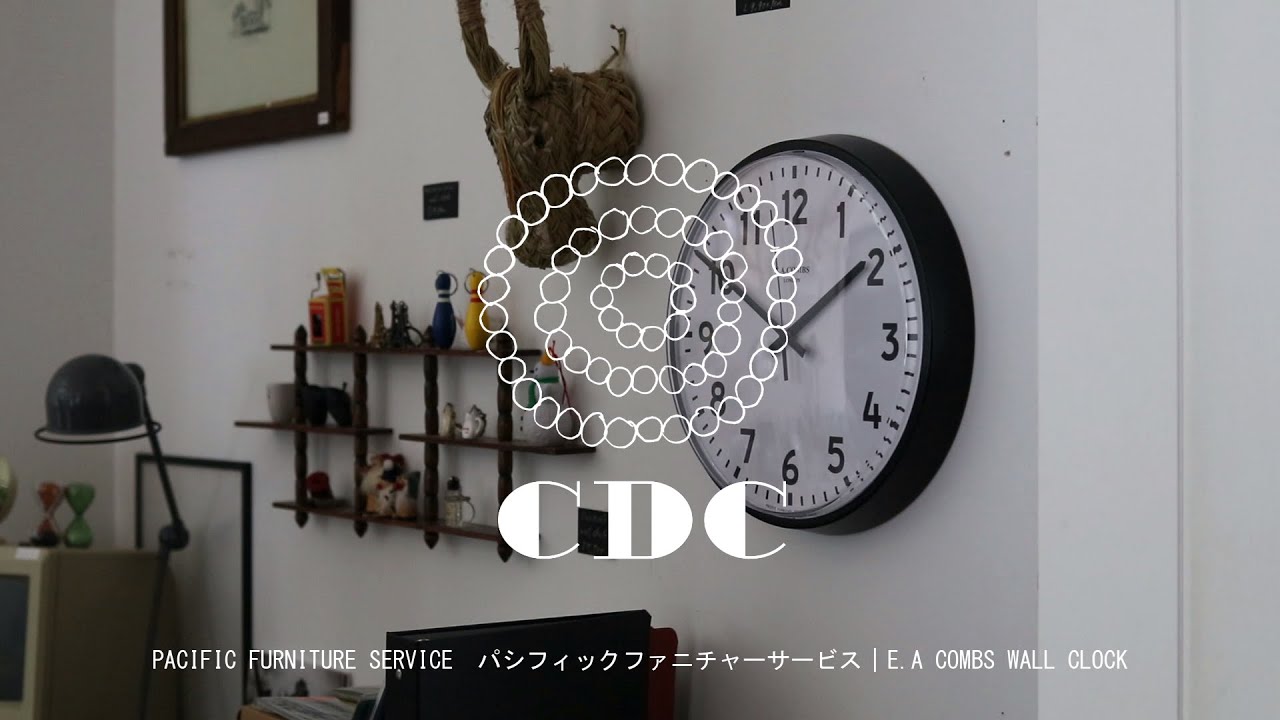 PACIFIC FURNITURE SERVICE パシフィックファニチャーサービス｜E.A. COMBS WALL CLOCK