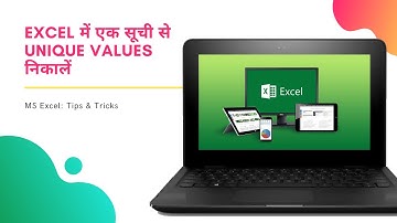 How to Extract Unique Values from a List in Excel?