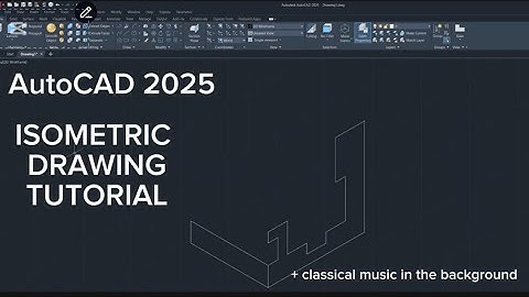 AutoCAD Isometric Drawing Tutorial 1 | Step-by-Step Guide