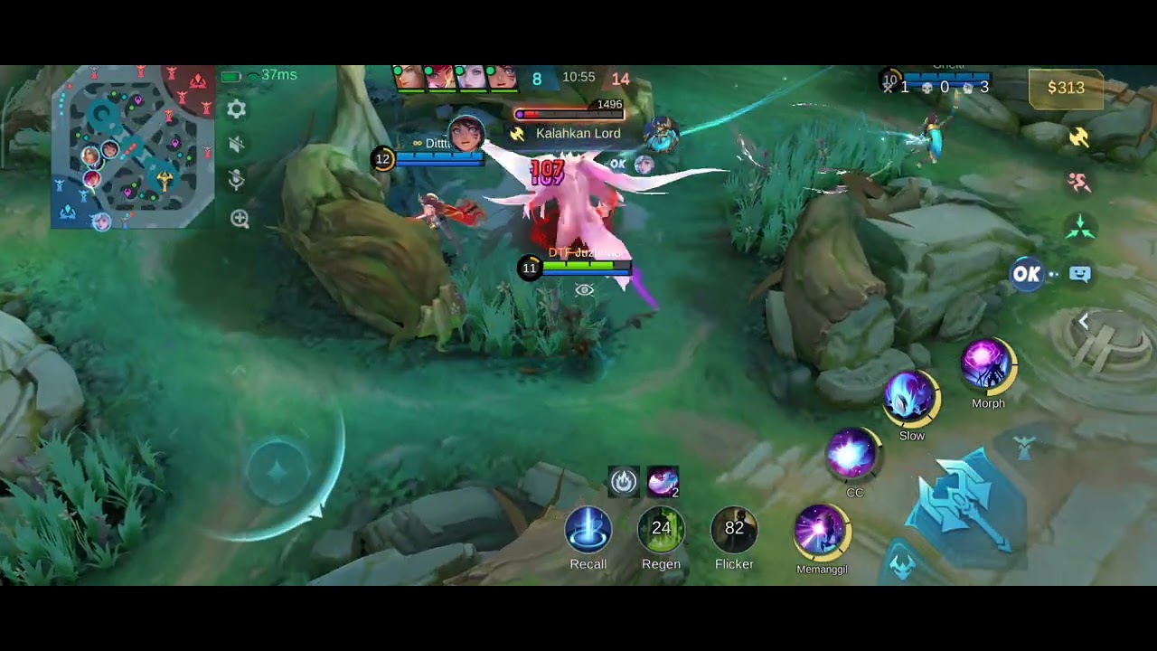 Match 63 Zask Push Rank MLBB season 37, masihbelum ketemu build yang enak😓