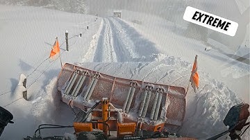 ❄️Extreme snow clearance in the Austrian Alps❄️Deep snow clearance with @AgrarvideosLipperhof #asmr