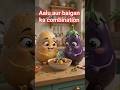 🥔🍆 आलू और बैंगन की मजेदार गपशप! | Funny Vegetable Talk#short video#videoviral
