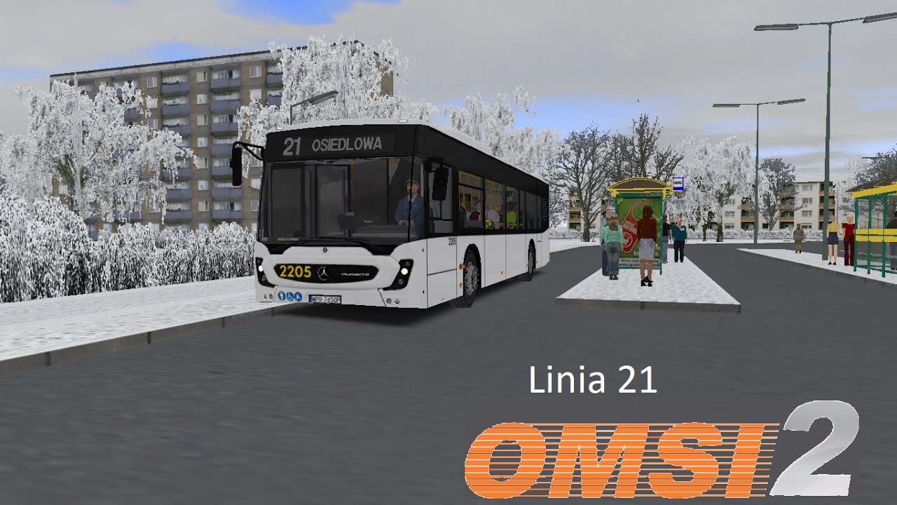 OMSI 2 - Klonowice_v3 - Linia 21 - Mercedes-Benz Conecto