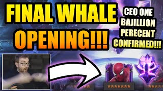 FINAL JULY 4TH MEGA WHALE OPENING - 7 Star Crystals & 6 Star Nexus CEO - Marvel Contest of Champions