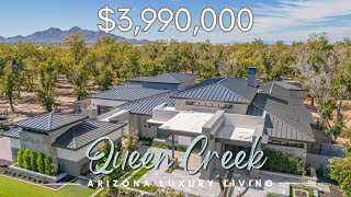 Queen Creek Resort Style Home in Gated Pecan Lights Community