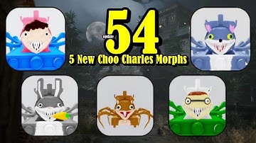 Update 54 | How to get ALL 5 New CHOO CHOO CHARLES Morphs! [ Roblox ]