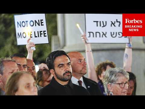 JUST IN: Mamdani Reacts To Being Called 'Traitor' By Anti-Israel Activists After October 7 Vigil