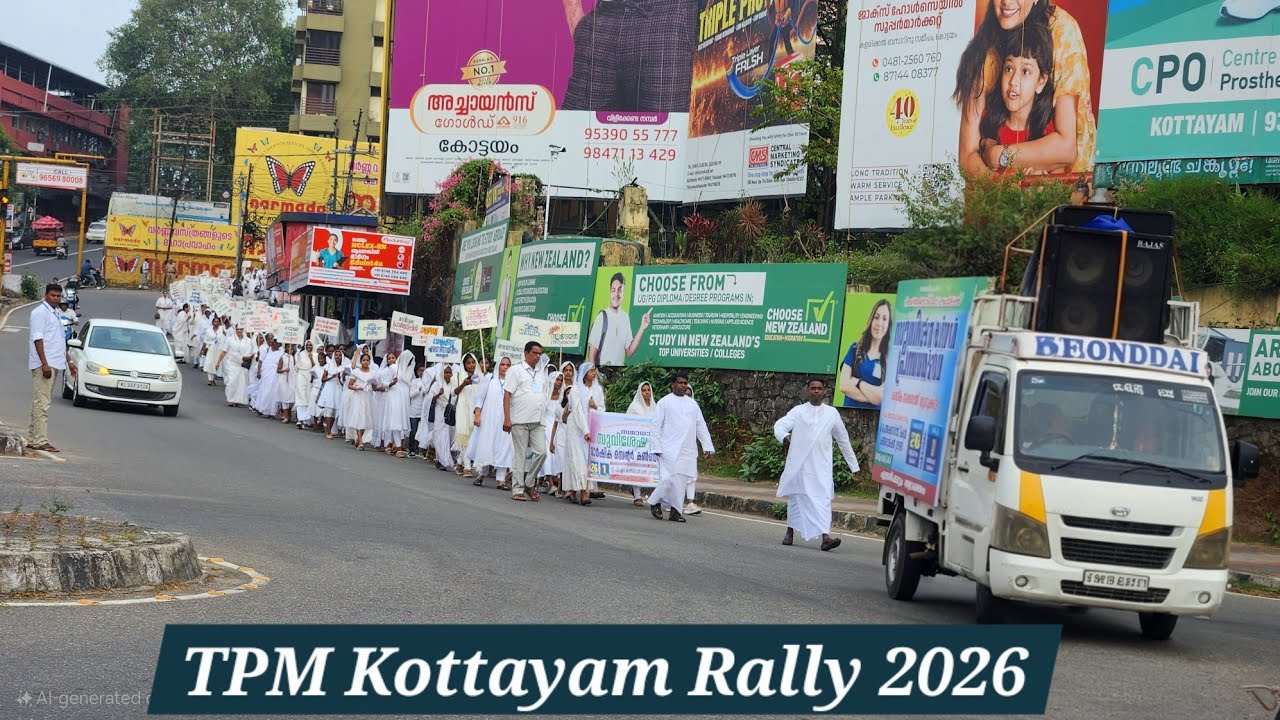 TPM Kottayam the Pentecostal mission convention Rally 2026